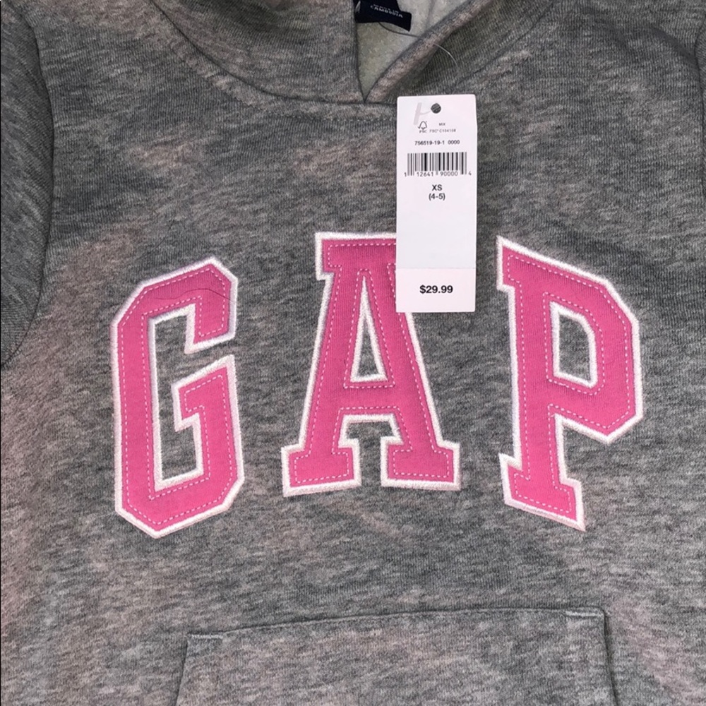 Gap Kids Sweatshirt New with Tag size 4-5 - Picture 2 of 3